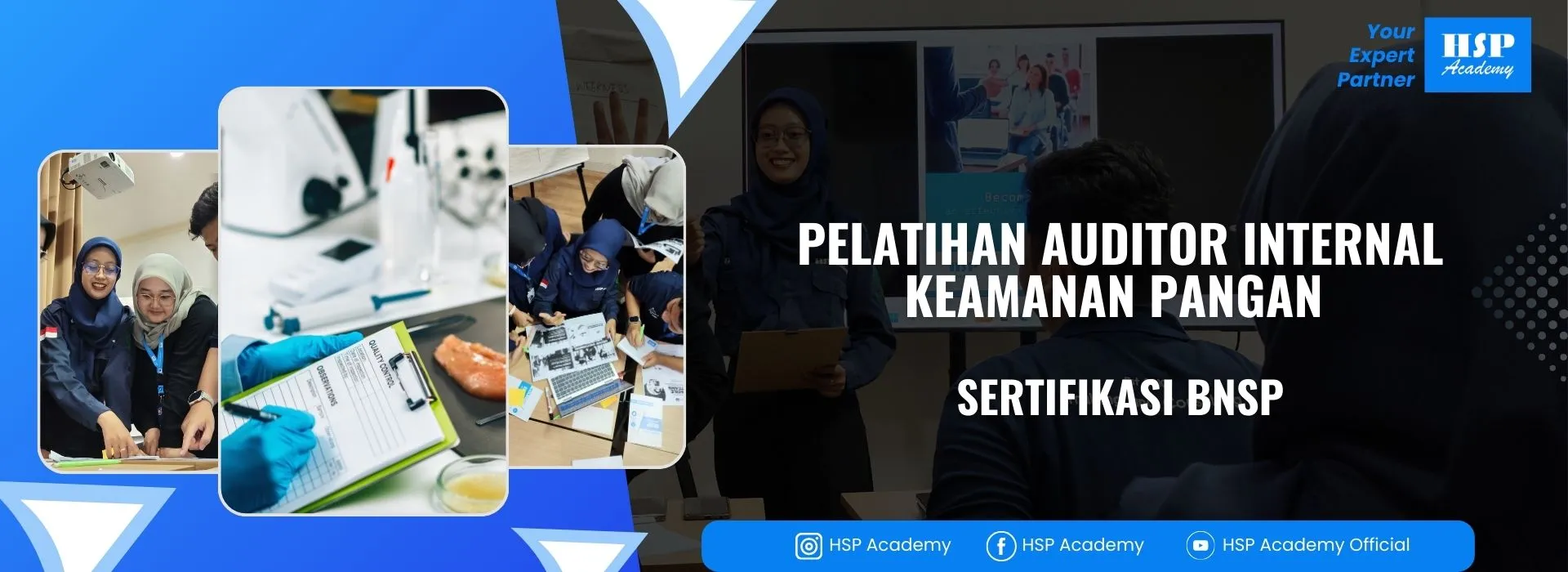 Pelatihan AUDITOR INTERNAL KEAMANAN PANGAN di HSP Academy