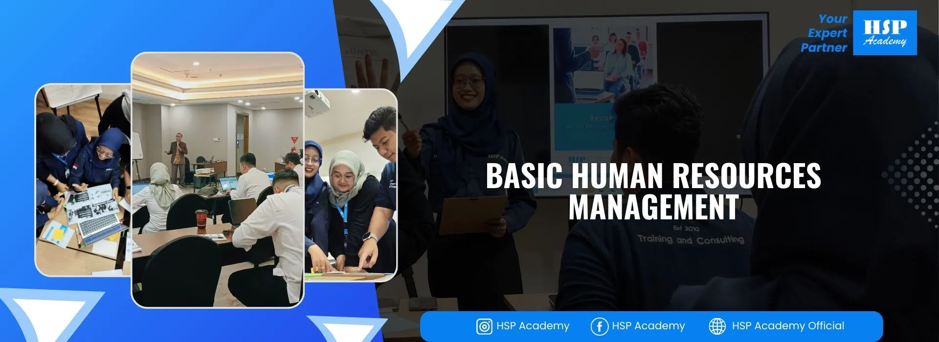 Pelatihan BASIC HUMAN RESOURCES MANAGEMENT di HSP Academy