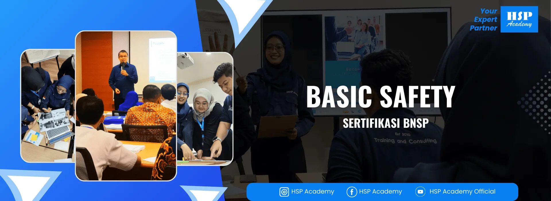 Pelatihan BASIC SAFETY di HSP Academy