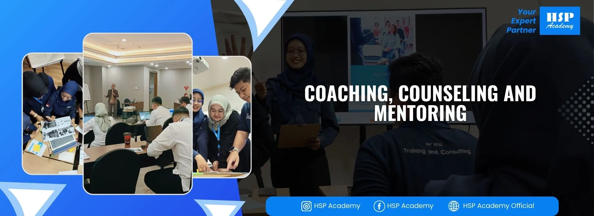 Pelatihan COACHING, COUNSELING AND MENTORING di HSP Academy