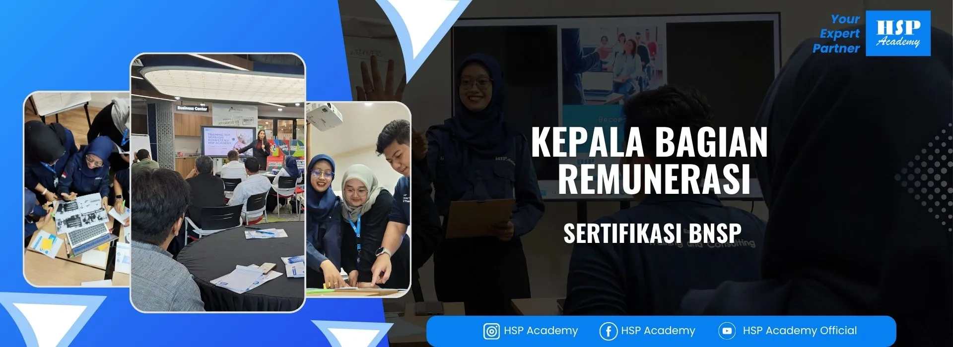 Pelatihan KEPALA BAGIAN REMUNERASI di HSP Academy