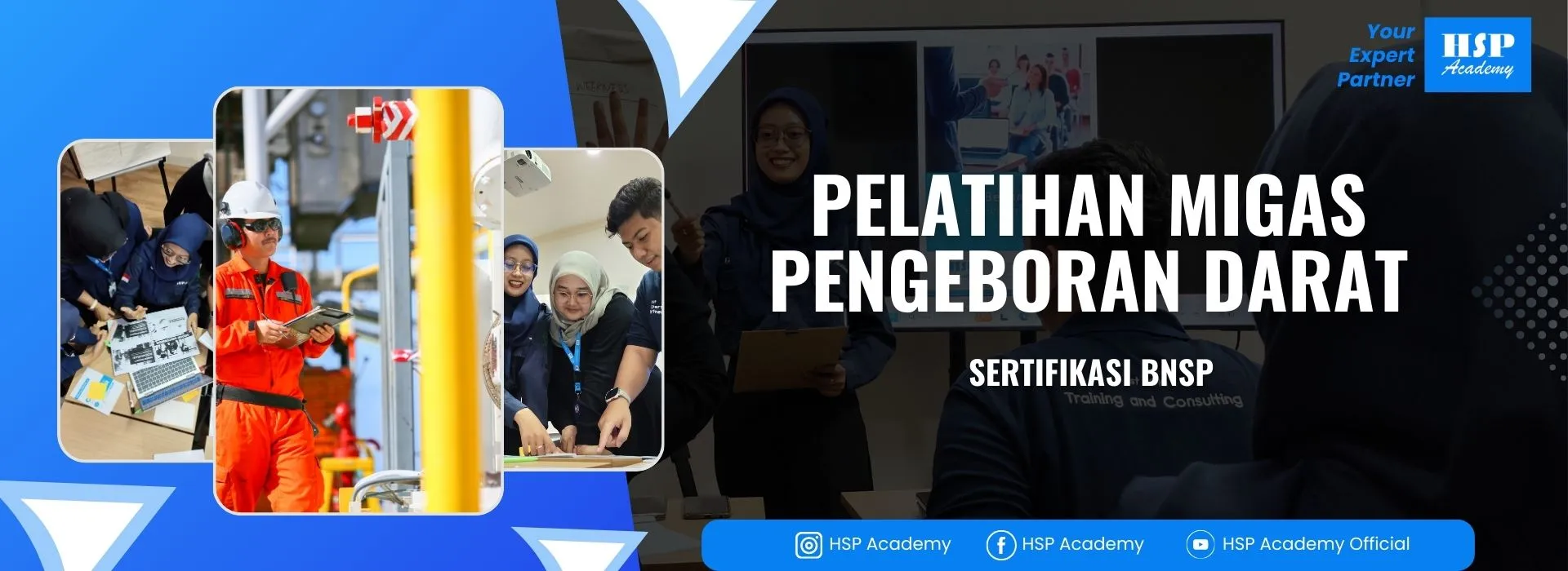 Pelatihan MIGAS PENGEBORAN DARAT di HSP Academy