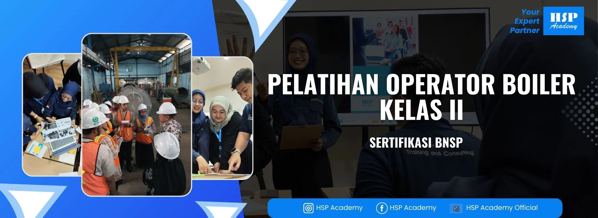 Pelatihan OPERATOR BOILER KELAS 2 di HSP Academy