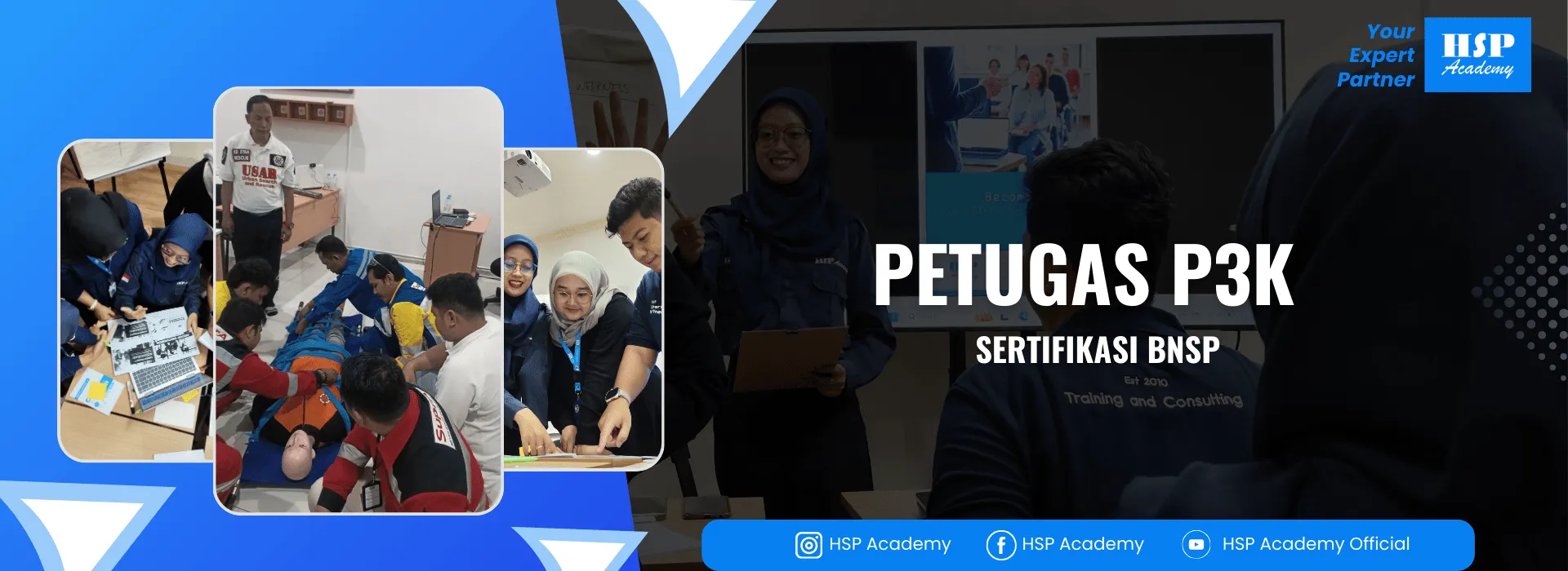 Pelatihan PETUGAS P3K di HSP Academy