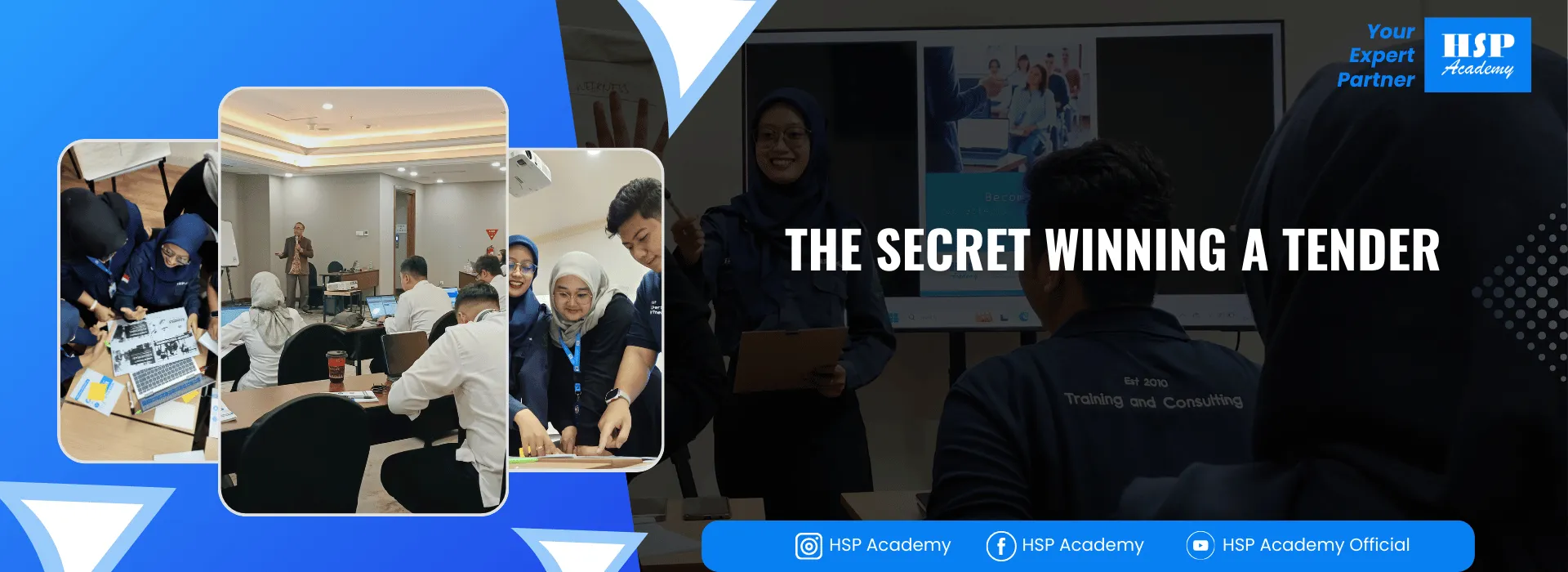 Pelatihan THE SECRET WINNING A TENDER di HSP Academy